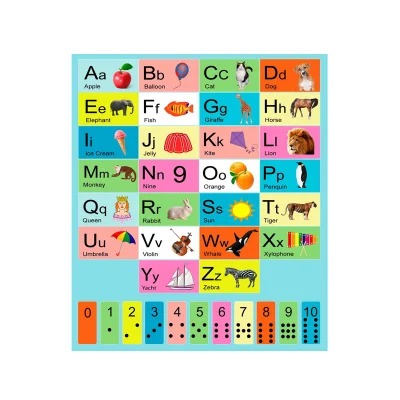 Top Selling for Family Use Educational Learning Wall Posters